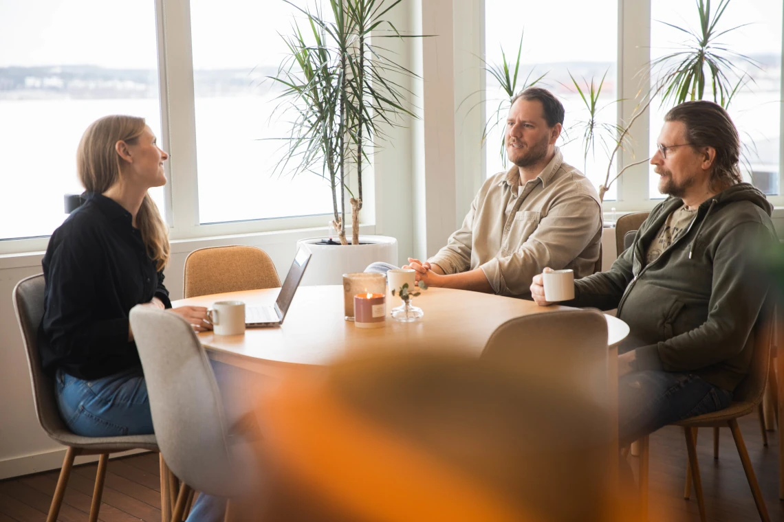 En del av Wikinggruppens team